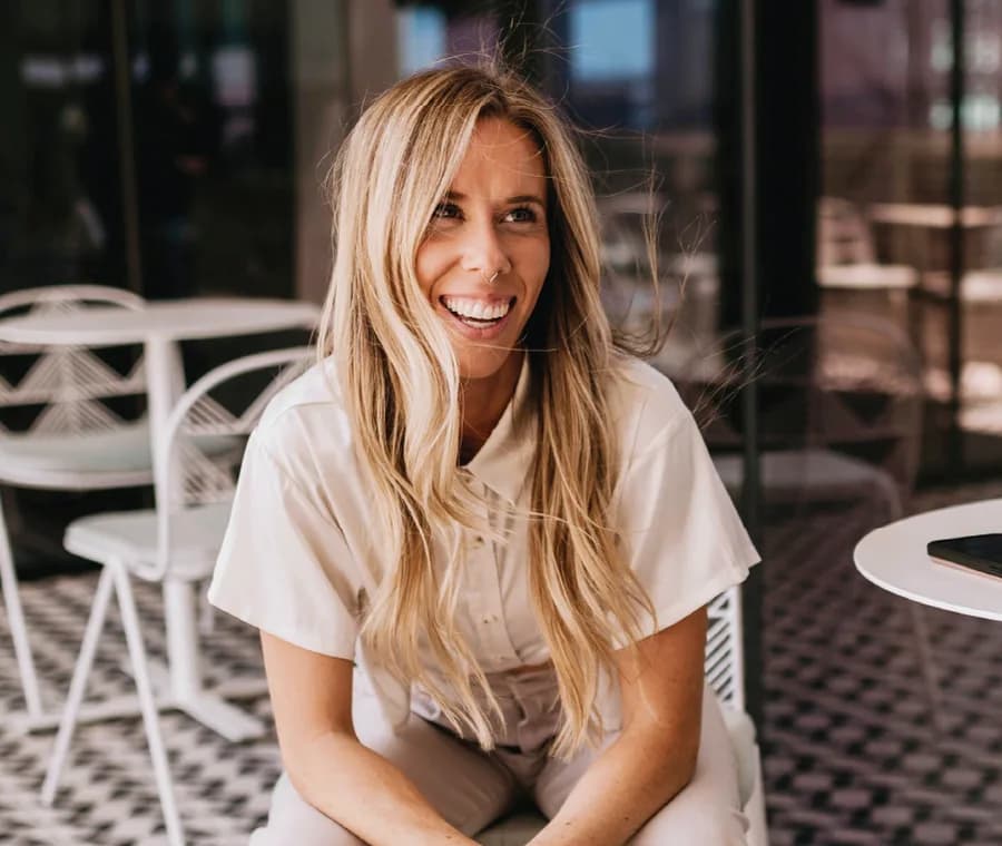 Portrait of Kate Moats, Studio Owner behind Studio Owner